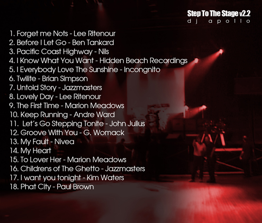 Step To The Stage v2.2 DJ Apollo